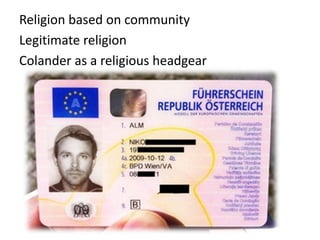 Spaghetti Monster Id Card